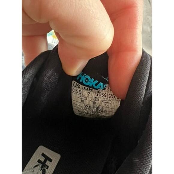 Hoka Bondi 8 Size 8.5B running shoes, used condition - Picture 10 of 12